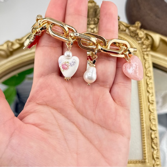 Whimsical Gold Charm Bracelet - Picture 6 of 11